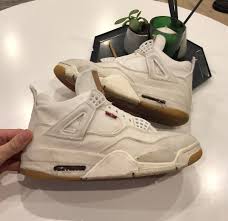 A subreddit for sneaker lovers. Does Anyone Know Best Way To Clean These Levis Air Jordan 4 Sneakers