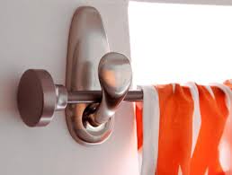 When spaced on the shower. How To Hang Curtains Without Drilling 8 Creative Ideas