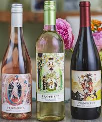 Design Behind The Vine For Prophecy Wines Labels Have A Delightful Deeper Meaning Pretty Wine Bottles Wine Design Wine Label Design
