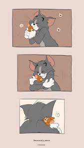 توم وجيري tom and jerry jerry tom توم وجيري 背景 素材 かわいい 漫画の絵 かわいい イラスト 手書き