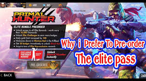 Because a season pass usually doesn't cost much more than a single ticket, a season pass is worthwhile purchase if you can picture yourself visiting. Benefits Of Pre Order The Elite Pass In Freefire Youtube