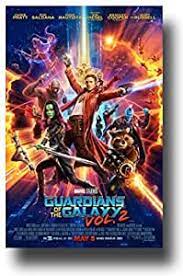 Commercially, much like the first guardians film, guardians of the galaxy vol. Guardians Of The Galaxy Vol 2 2017 Film Volume Chris Pratt Main Poster Amazon De Kuche Haushalt