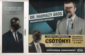 Sajnos sehol sem tudtak segíteni. Megrongaltak Hadhazy Akos Szekszardi Irodajat Magyar Hang