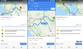 Google Maps Mobile App Adds Elevation Chart For Bicycle