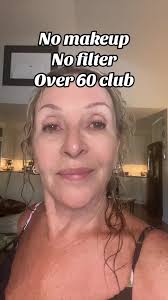 Women over 60 No Makeup
