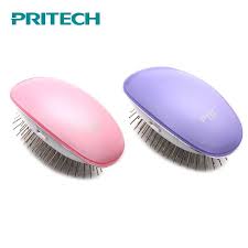 This brush heats up to 450 degrees and has ceramic, iron teeth bristles that will glide. Pritech Portable Mini Electric Hair Comb Negative Ionic Hair Straightener Brush Takeout Scalp Massage An Mini Hair Straightener Electric Hair Brush Static Hair