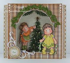 from my craft room deck the halls with boughs of holly christmas cards handmade magnolia stamps xmas cards