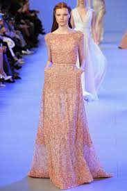 فساتين سهرة إيلي صعب لربيع وصيف 2014 Elie Saab Couture Couture Fashion Fashion Show