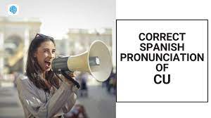 It's pronounced like the letters c and k in sock, scan and fake. How To Pronounce Cu Q In Spanish Spanish Pronunciation Youtube
