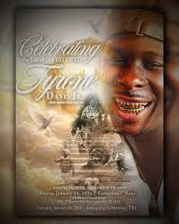 We the family of Mr. Derrick William Means Jr. warmly invites you to join  us in honoring and celebrating his life. A Memorial Banquet Service will be  held