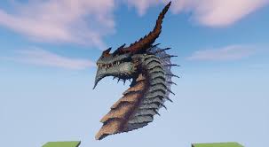 Pump action flying cyber dragon. I Made A Dragon Head In Minecraft Gaming