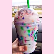 Birthday Cake Unicorn Starbucks Drinks For Kids Birthday Cake Frap Starbucks Drinks Recipes Starbucks Drinks Secret Starbucks Drinks
