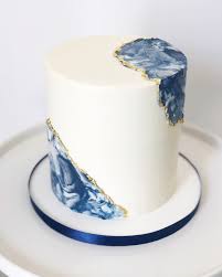Maybe you would like to learn more about one of these? Marble Buttercream Navy And White Birthday Cake Buttercream Cake Design With Marbled Buttercrea White Birthday Cakes Buttercream Cake Buttercream Cake Designs
