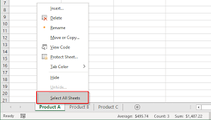 how to group worksheets in excel