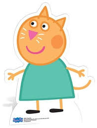 Candy Cat Lifesize Cardboard Cutout Standee Peppa Pig Peppa Pig Peppa Pig Birthday Party Peppa Pig Printables