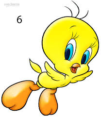 Basketball , granny , space jam , tune squad Easy Tweety Bird Coloring Pages Coloring And Drawing