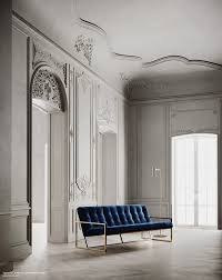 Beautiful Computer Generated Images V Classic Nowness On Behance Neoclassical Interior Parisian Interior Interior Design