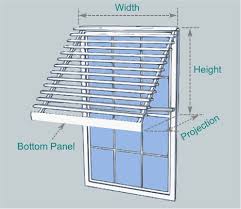 Suchst du nach slate windows? Panorama Window Awning