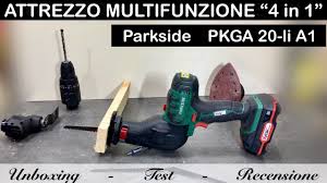 Favoloso Attrezzo 20v Multifunzione 4 In 1 Parkside Pkga 20 Li A1 R Lidl Attrezzi Barbecue