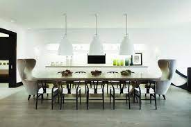 A likewise long kitchen, at one end of which is a more friendly dining area, completes a triumvirate of zones. Image Result For Kelly Hoppen Dining Room Dining Design Interior Design House Interior