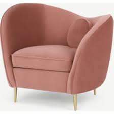 Ships free orders over $39. Numaonline Kooper Accent Armchair Blush Pink Velvet