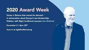 View anders petterson's professional profile on linkedin. Webinar With 2020 Right Livelihood Laureate Ales Bialiatski Right Livelihood