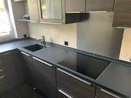 Farben und muster von granit arbeitsplatten. Kuchenarbeitsplatte Granit Nero Assoluto Antik Arbeitsplatte Kucheninsel Kuche Ebay