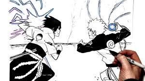 Kyzius why isn't sage art wood spawning at final valley?? Speed Draw Naruto Shippuden Naruto Vs Sasuke Final Fight By Pandadraws