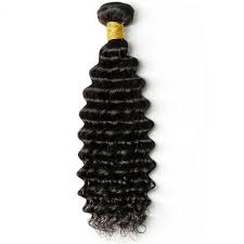Human Hair Extensions Real Brazilian Hair Deep Wave Remy Class Curly