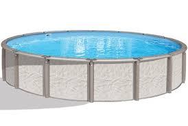 Azor 24 Round Above Ground Pool Kit With Standard Package Round Above Ground Pool Above Ground Pool Kits Above Ground Pool