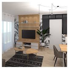Avant Apres Petit Apercu D Une Proposition D Amenagement Pour Une Renovation Situee A Lyon 7 Cabougechezvous Cha In 2020 Home Decor Decor Contemporary Rug