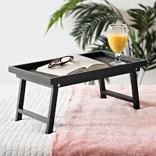 These folding tv trays make a perfect companion for any occasion. Black Folding Bed Tray Kirklands