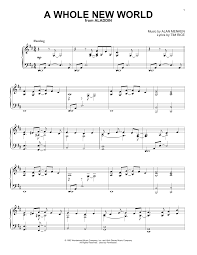 A whole new world (from aladdin) sheet music | alan menken | super easy piano. A Whole New World From Aladdin Piano Solo Print Sheet Music Now