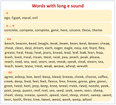 English speakers use long and short vowel sounds to distinguish between otherwise similar words. Long E Songs Videos Games Activities