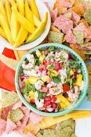 Mango Shrimp Ceviche Weelicious Recipe Shrimp Ceviche Ceviche Recipe Ceviche