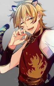 Ovan Dieu Fourbe Anime Blonde Anime Characters Cute Anime Boy