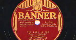 The Lady In Red By Joe Haymes And His Orchestra 1935 Lady In Red Orchestra Joes