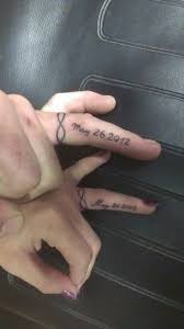 More images for marriage date tattoos » 30 Cool Wedding Date Tattoos To Get Inspired Weddingomania