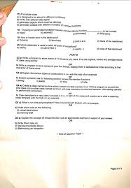 *cie (cambridge international examination board) has its name changed to caie (cambridge assessment international education) since october 2017. Cse202 Object Oriented Programming End Term Question Paper Lpu Question Paper