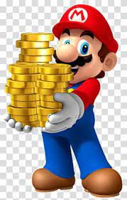 Super Mario Holding Coins Illustration Super Mario Bros 2 Super Mario Odyssey Holding Gold Coins Transparent Backgrou In 2021 Mario Characters Golden Birthday Mario