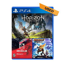 Complete edition update file version 1.45 otherwise. Ps4 Horizon Zero Dawn Driveclub Eng Used