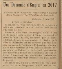 Llettre de motivation avec prétention salariale; Retour Vers Le Futur Une Demande D Emploi En 2017 Savoirs D Histoire