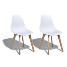 Laisser les gens dehors faire la queue dans le froid. Gifi Chaise Scandinave Blanche