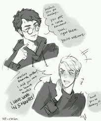 Pin By Tpn 13 On Hpdm In 2020 Harry Potter Anime Drarry Harry Potter Comics