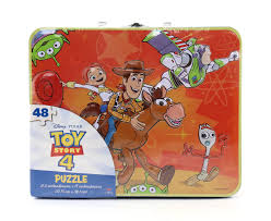 They'll luv putting the pieces together to see all their fave ©disney pixar toy story 4™ characters come together! Dan The Pixar Fan Toy Story 4 Jigsaw Puzzle 48 Pieces By Cardinal Games