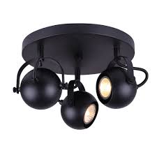 Shop chandeliers, vanity lighting, flush mount fixtures, track lighting and more. Canarm Ltd Murphy 3 Light Matte Black Ceiling Track Light The Home Depot Canada