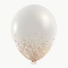 Black And White Balloons Transparent Background White And Gold Confetti Party Balloon Transparent Png Free Image By Rawpixel Com Kappy Kappy Party Balloons Balloons Gold Confetti