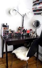 My Beauty Corner How To Organize Your Makeup In A Small Space Makeup Room Design Small Makeup Vanities Makeup Room Decor