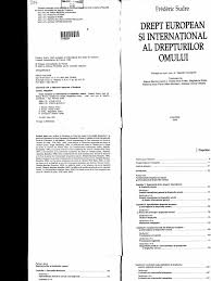 Ce este cedo si cand putem apela la curtea europeana a drepturilor omului? Carte Drept European Si International Al Drepturilor Omului Frederic Sudre Pdf Droits De L Homme Politique