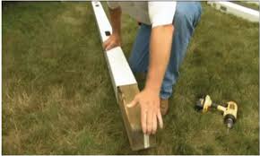 Fence building tools and instruction for diy fencing projects. How To Install Or Repair A Vinyl Fence Post Fence Daddy